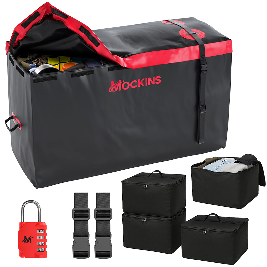 15 Cu Ft Cargo Bag 48"x18"x31" & Packing Cubes