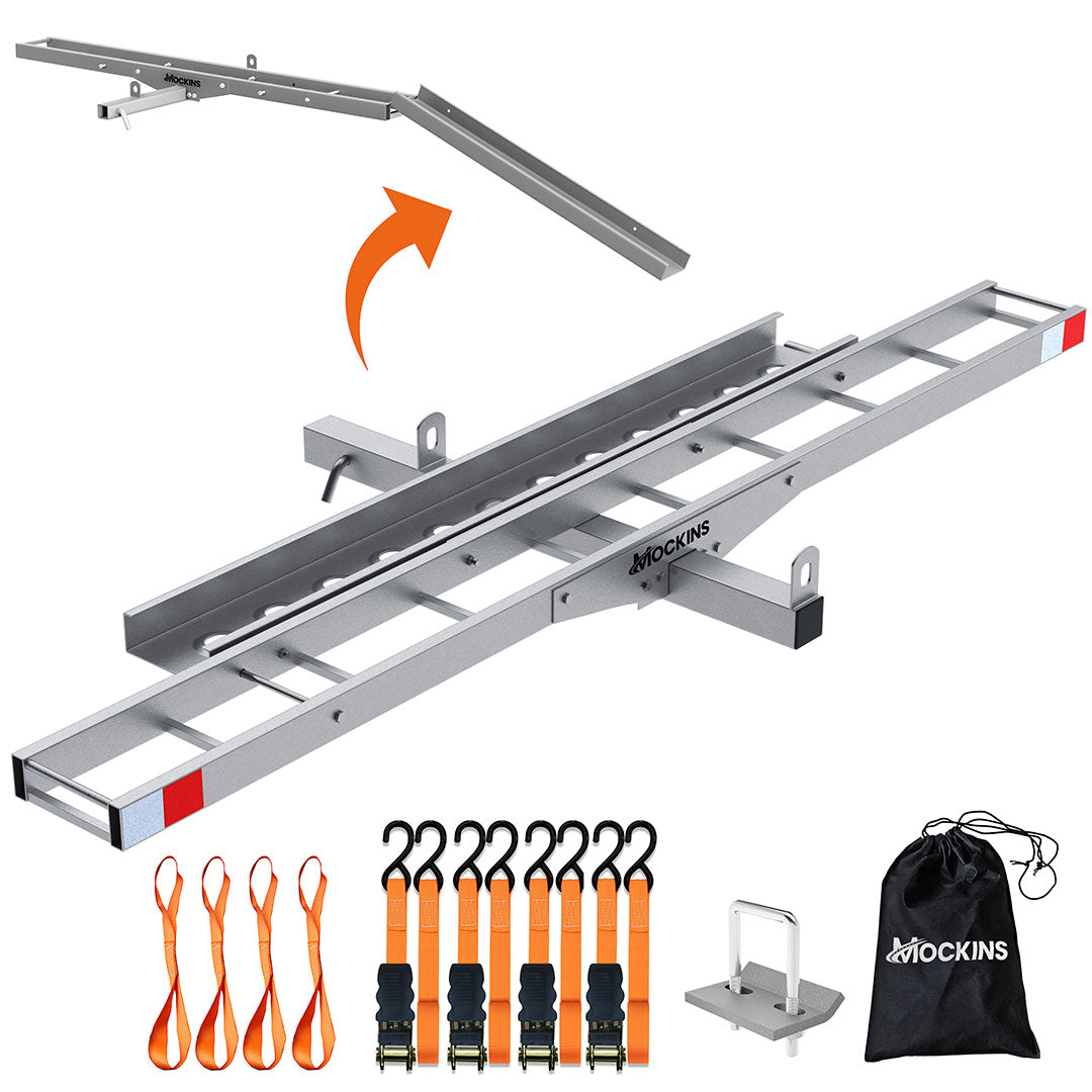 73" Hitch Motorbike Carrier & Loading Ramp