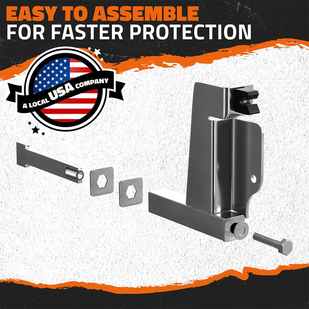 Front Bumper Guard Mounting Brackets for International Prostar 2008-Current (Brackets ONLY)