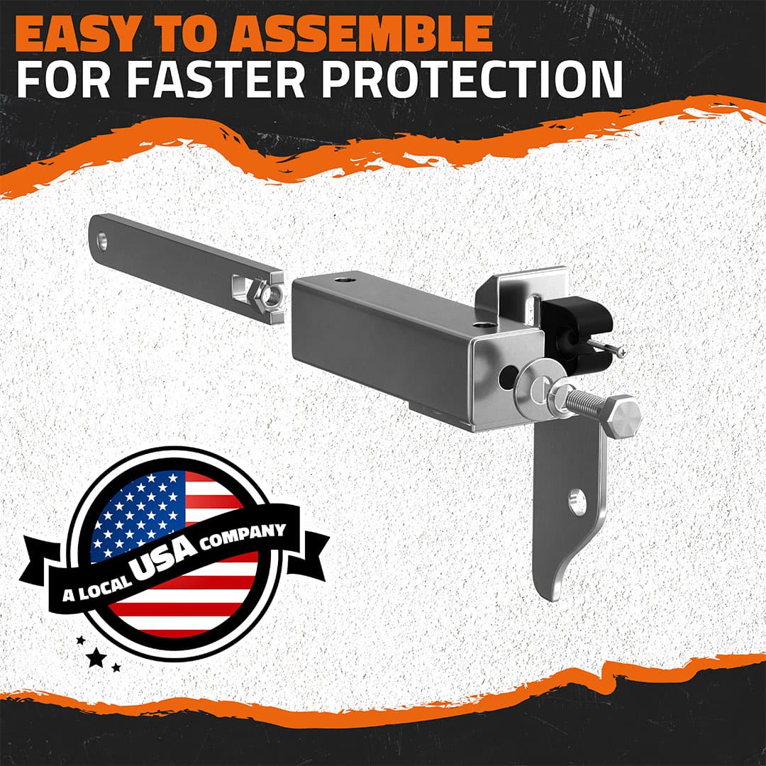 Front Bumper Guard Mounting Brackets for Volvo VNL 2018-2023 (Brackets ONLY)