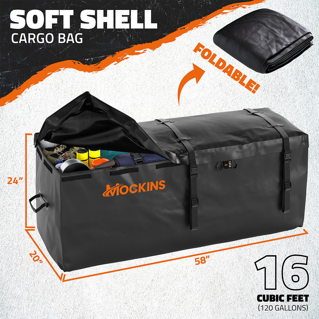 16 Cu Ft Cargo Bag 58"x20"x24"