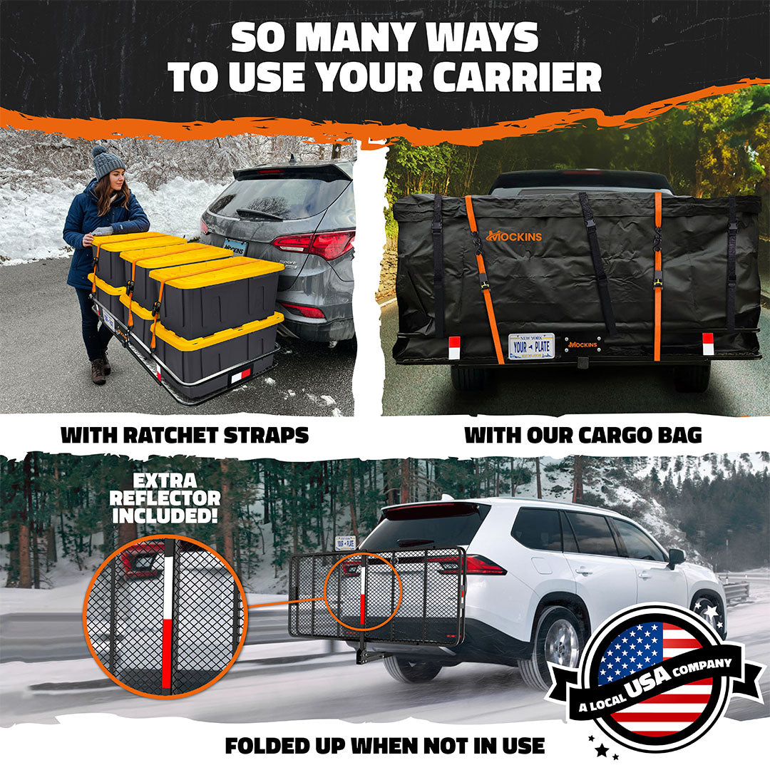 70"x30"x6" Cargo Hitch Carrier