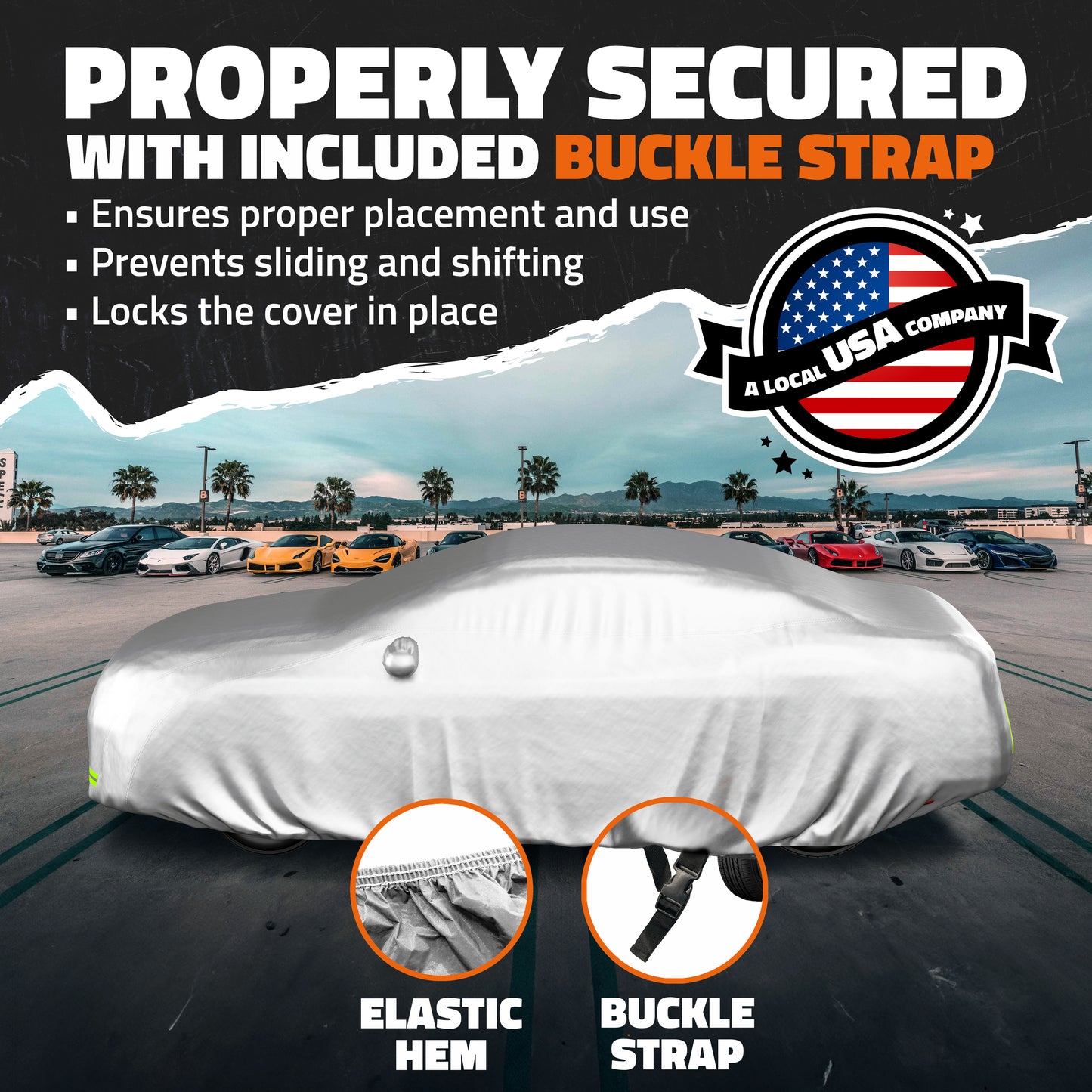 Waterproof Car Covers - Polyester