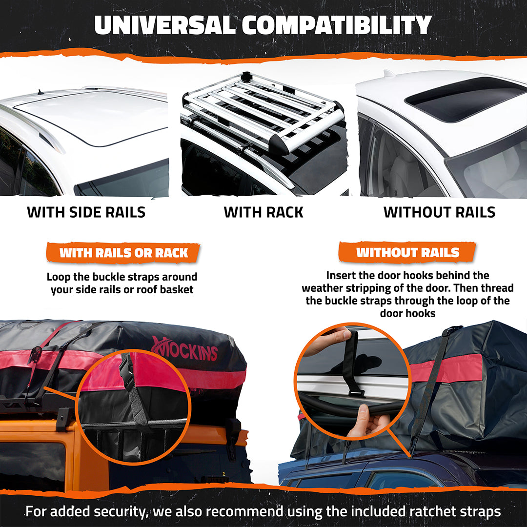 45 Cu Ft. Red Rooftop Bag 75"x48"x22"