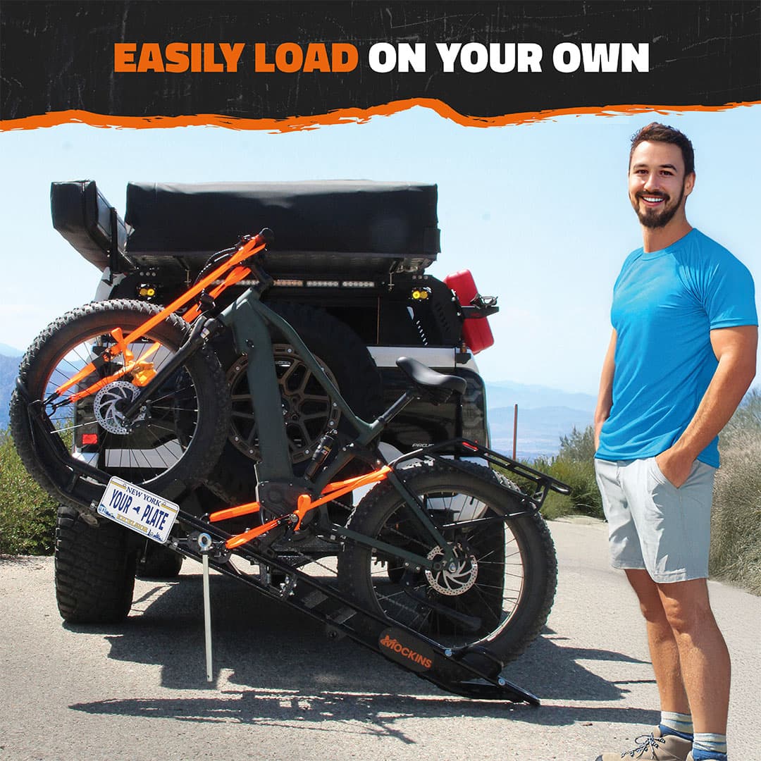 83" Dirt Bike Carrier & Tilting Loading Ramp