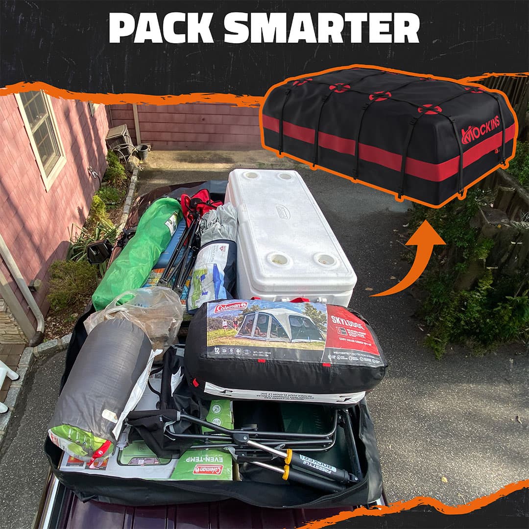 45 Cu Ft. Red Rooftop Bag 75"x48"x22"