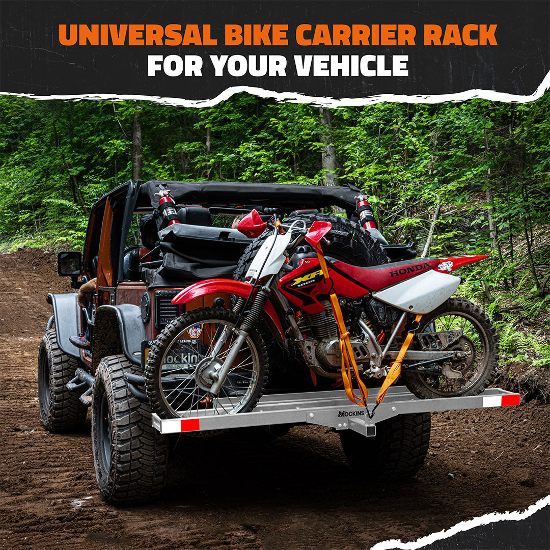 73" Hitch Motorbike Carrier & Loading Ramp