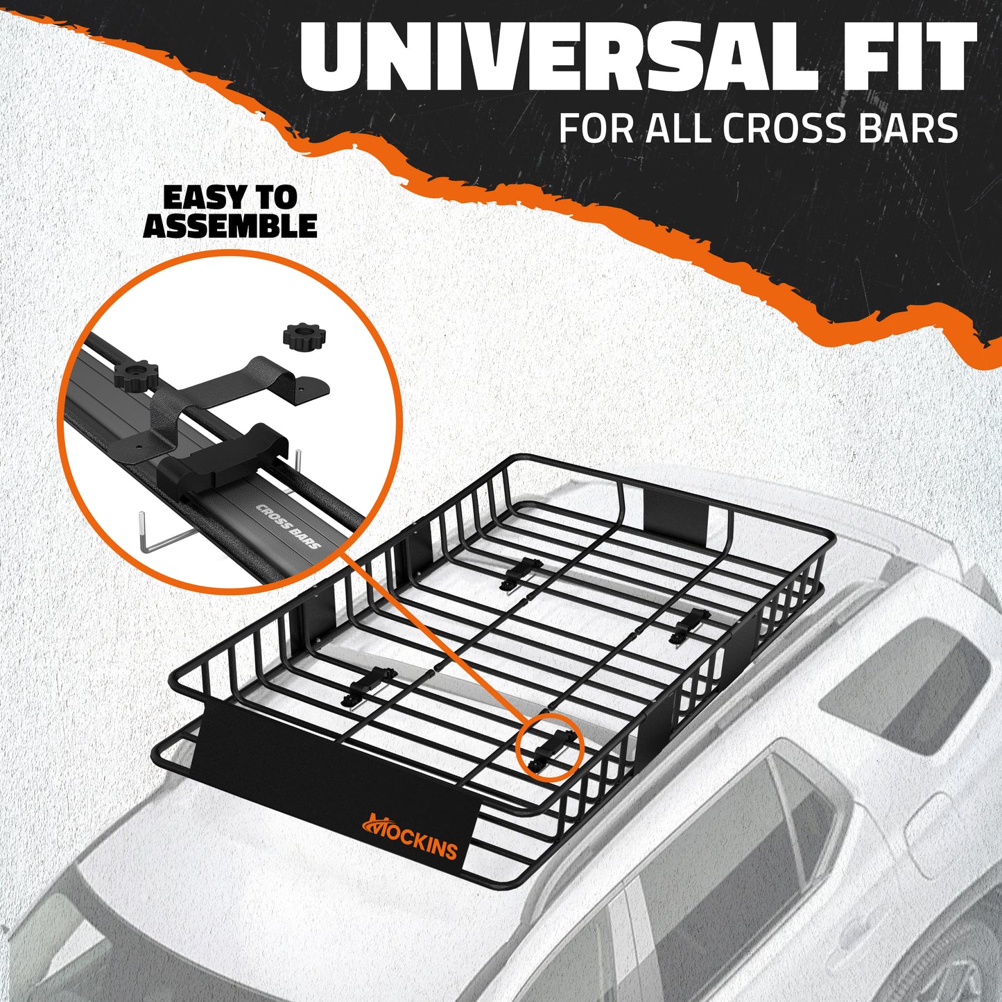 64"x39"x6" Extendable Rooftop Carrier