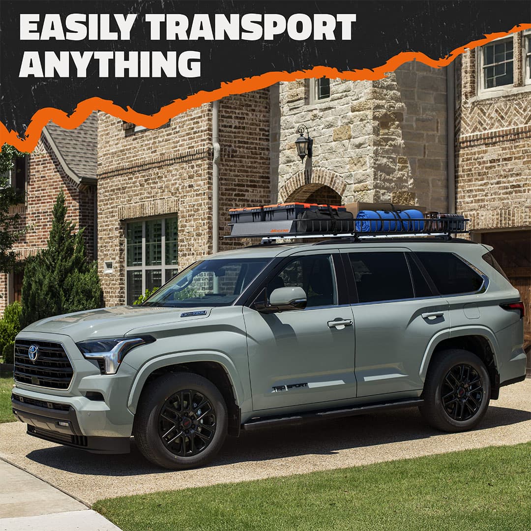 90"x50"x6" XXL Rooftop Carrier Basket