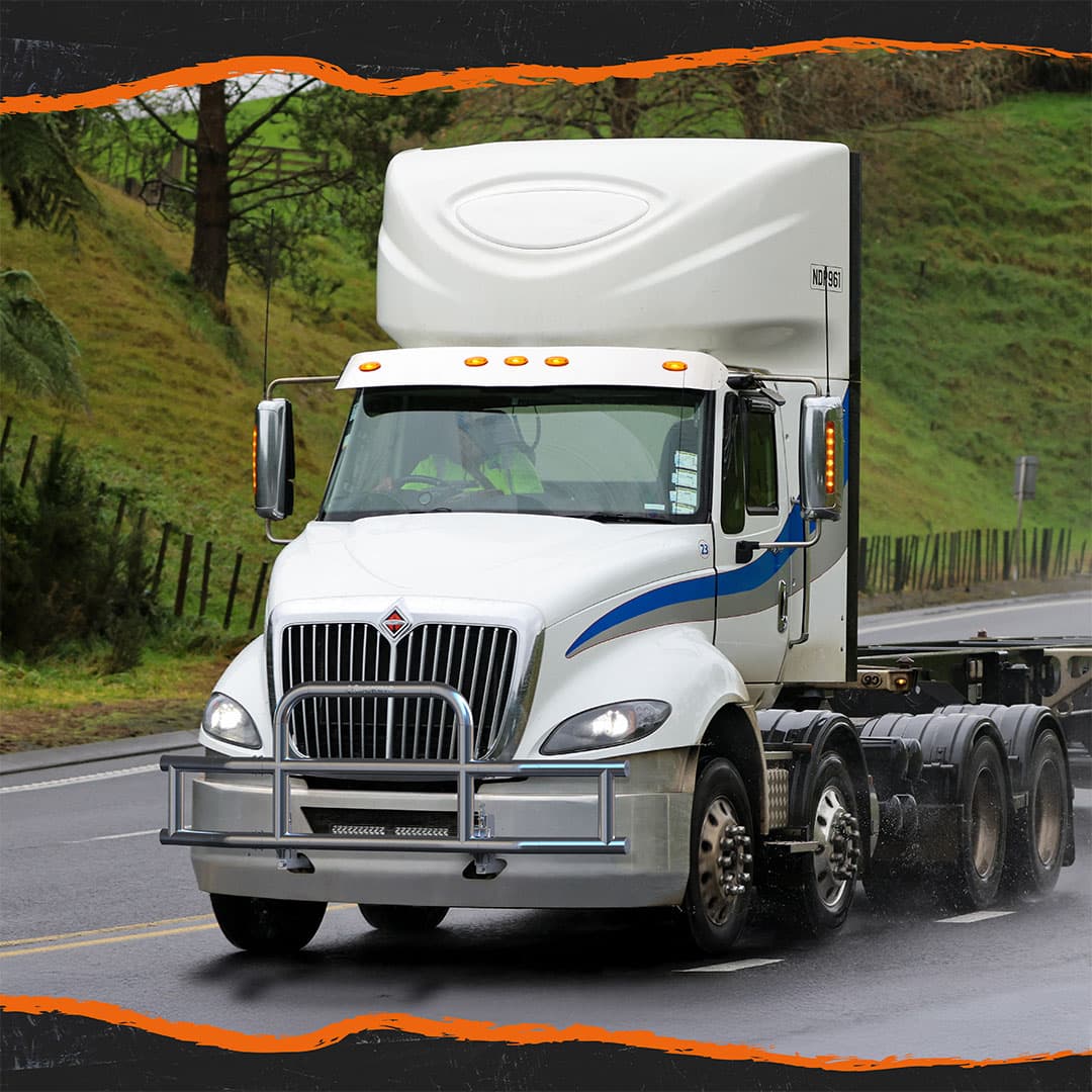 Front Bumper Guard Mounting Brackets for International Prostar 2008-Current (Brackets ONLY)