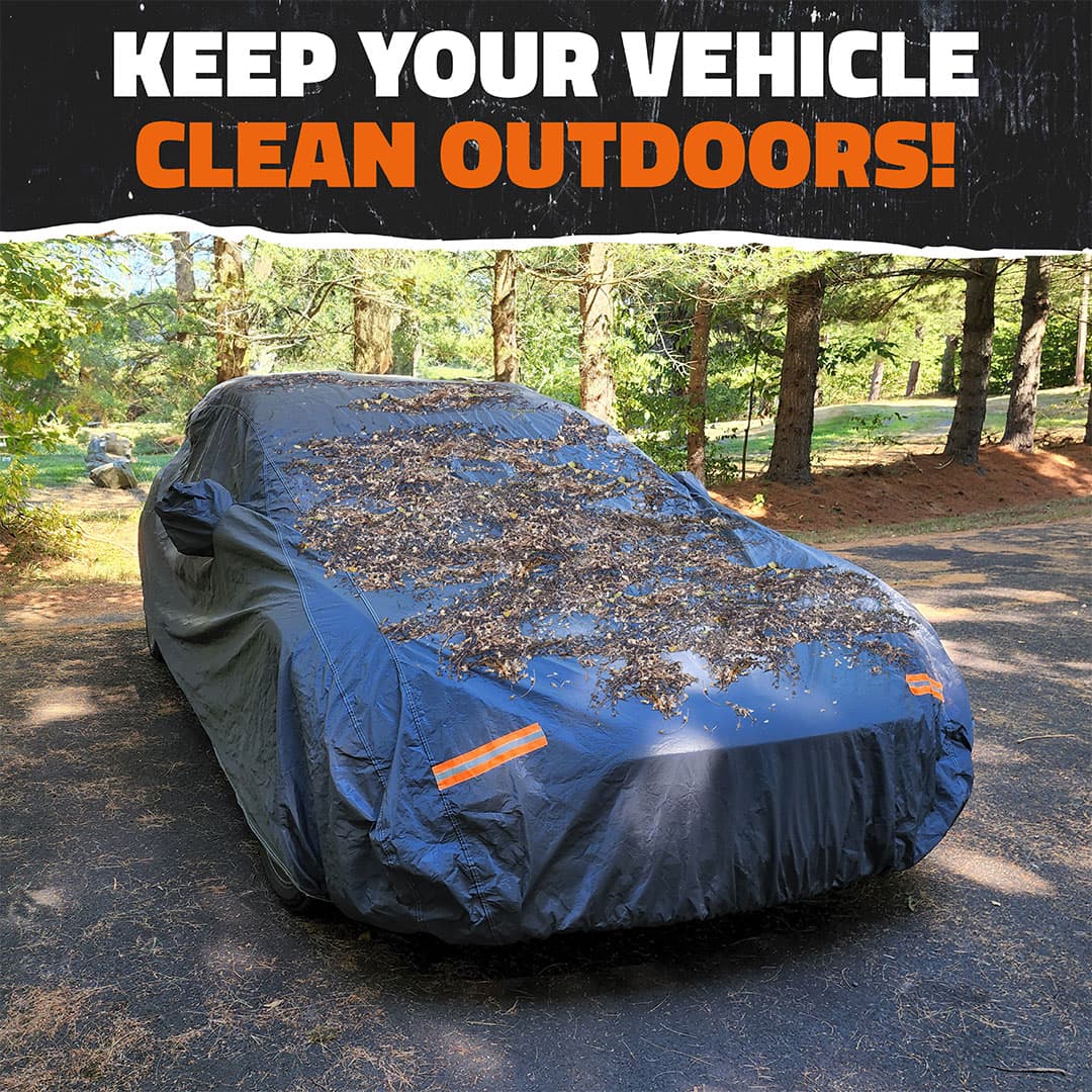 Heavy Duty Waterproof Car & SUV Covers - Cotton Lined