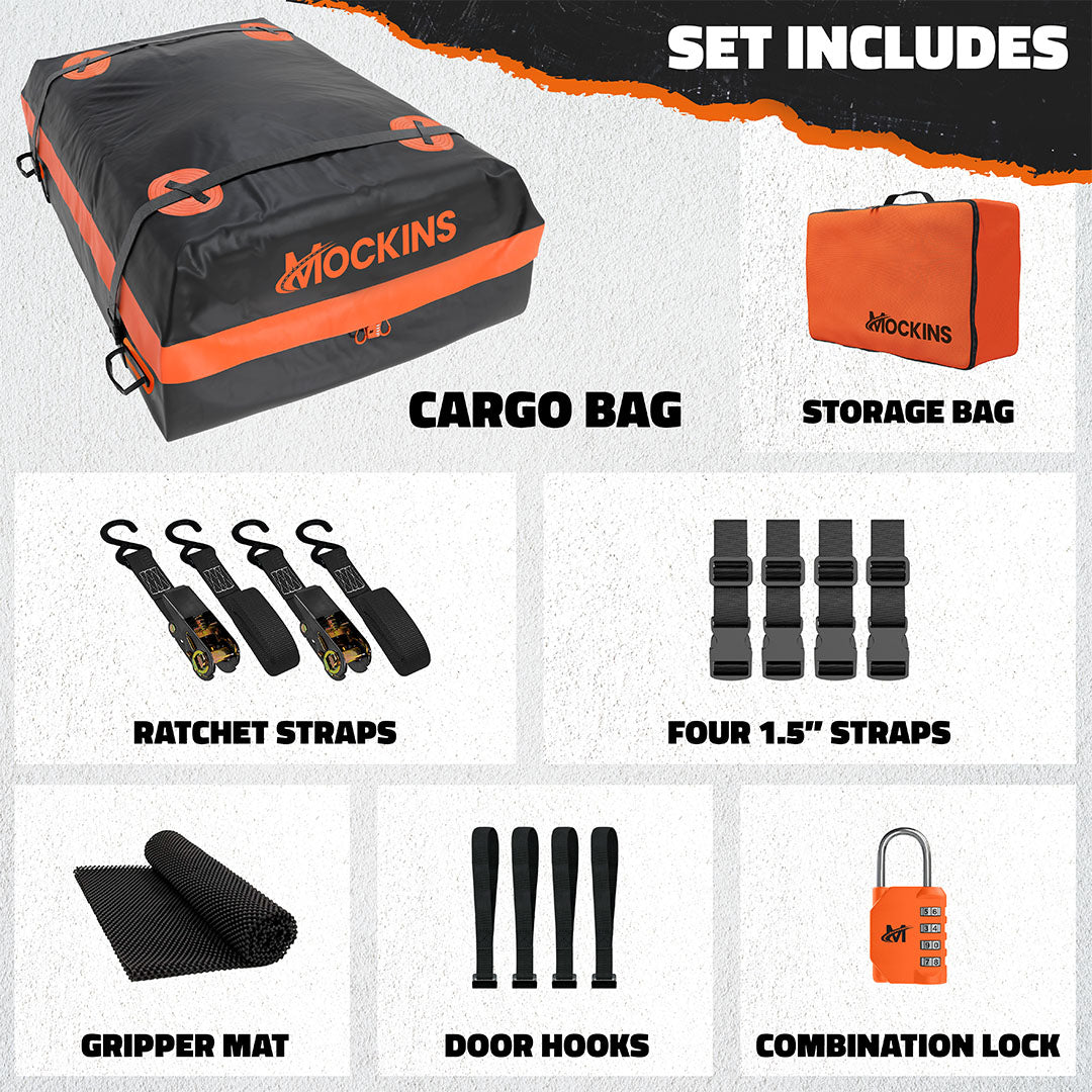 20 Cu Ft Rooftop Bag 53"x40"x17"