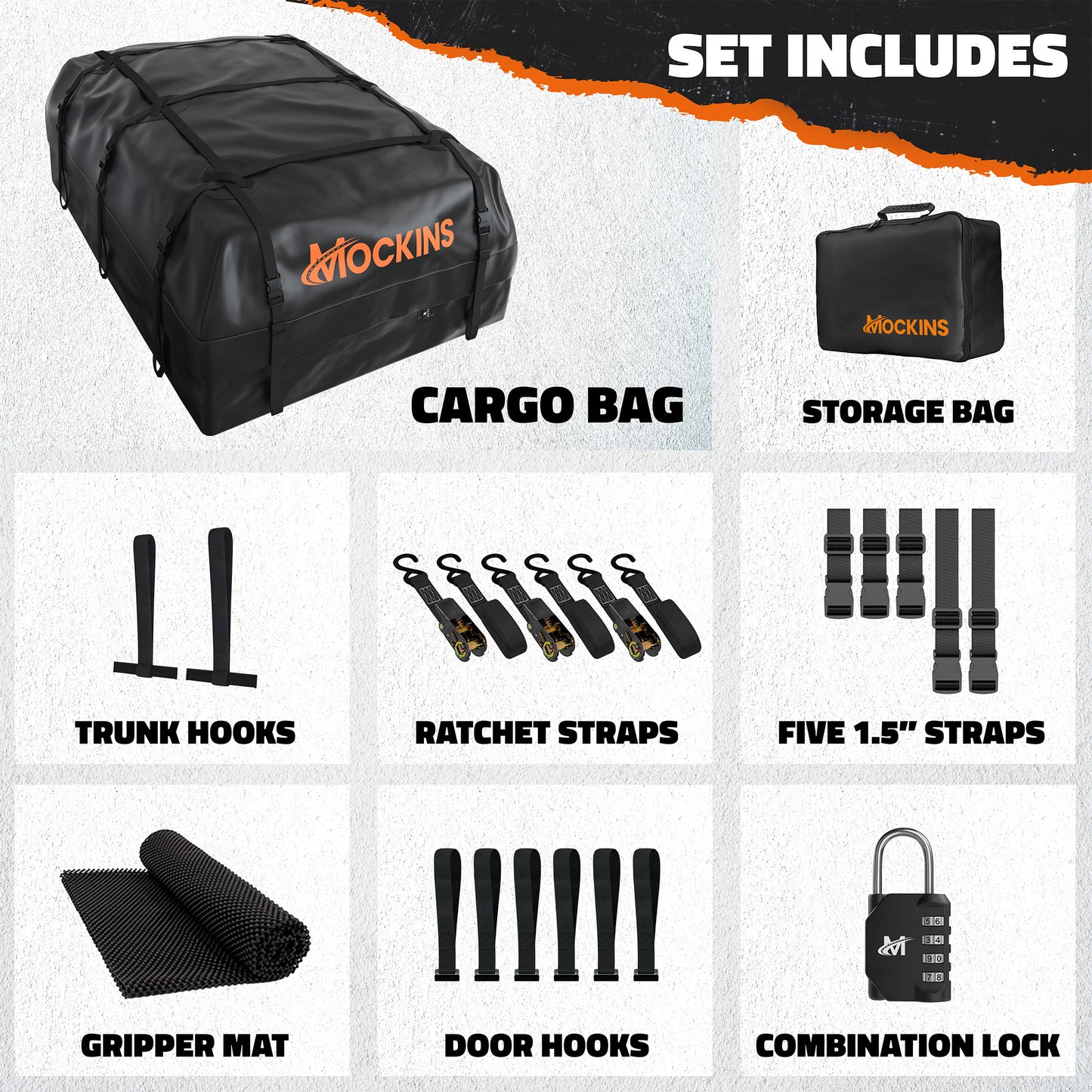 40 Cu Ft Rooftop Bag 72"x48"x20"