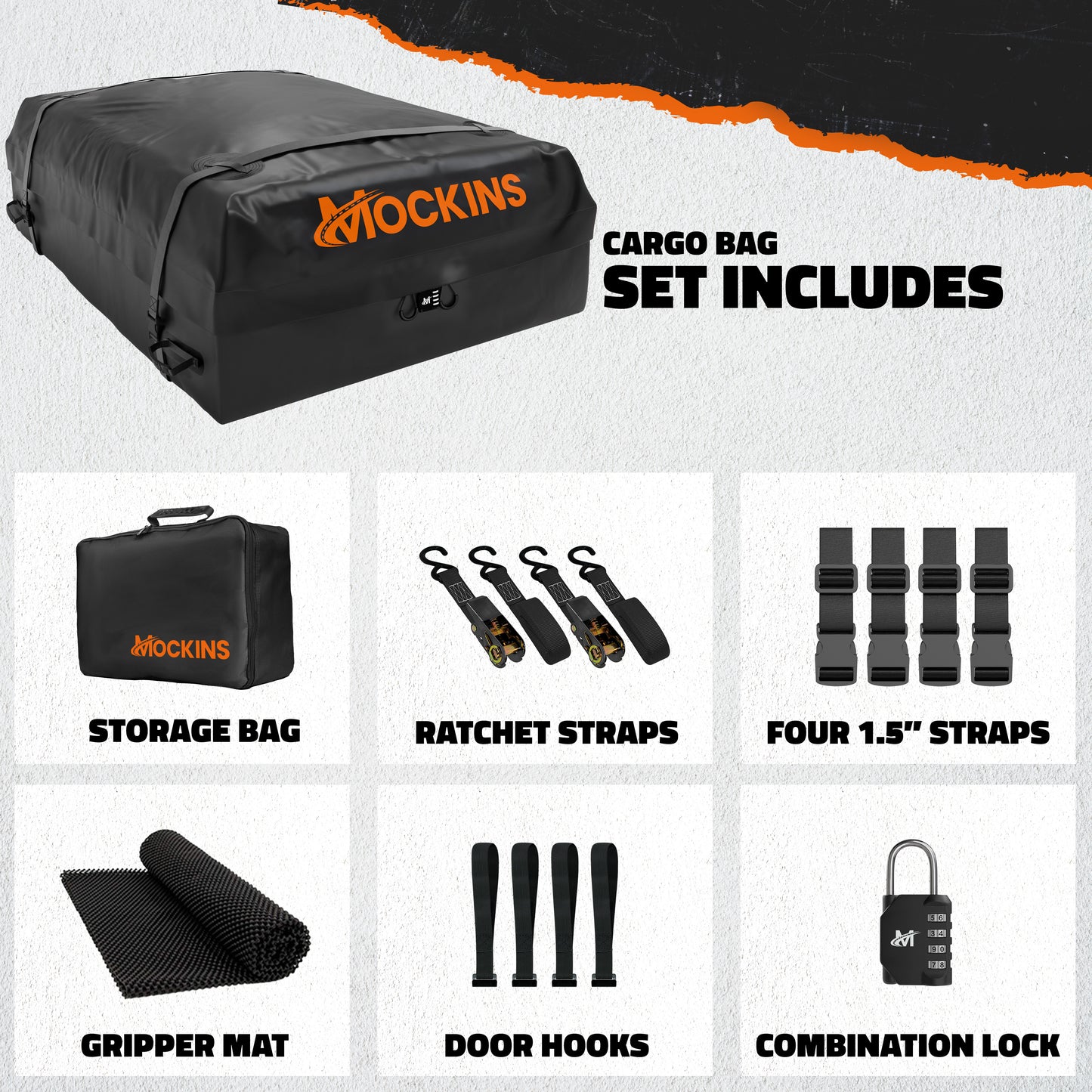 25 Cu Ft Rooftop Bag 60"x43"x17"