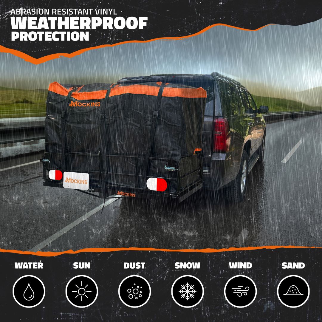 30 Cu Ft Cargo Bag 60"x24"x36" & Packing Cubes