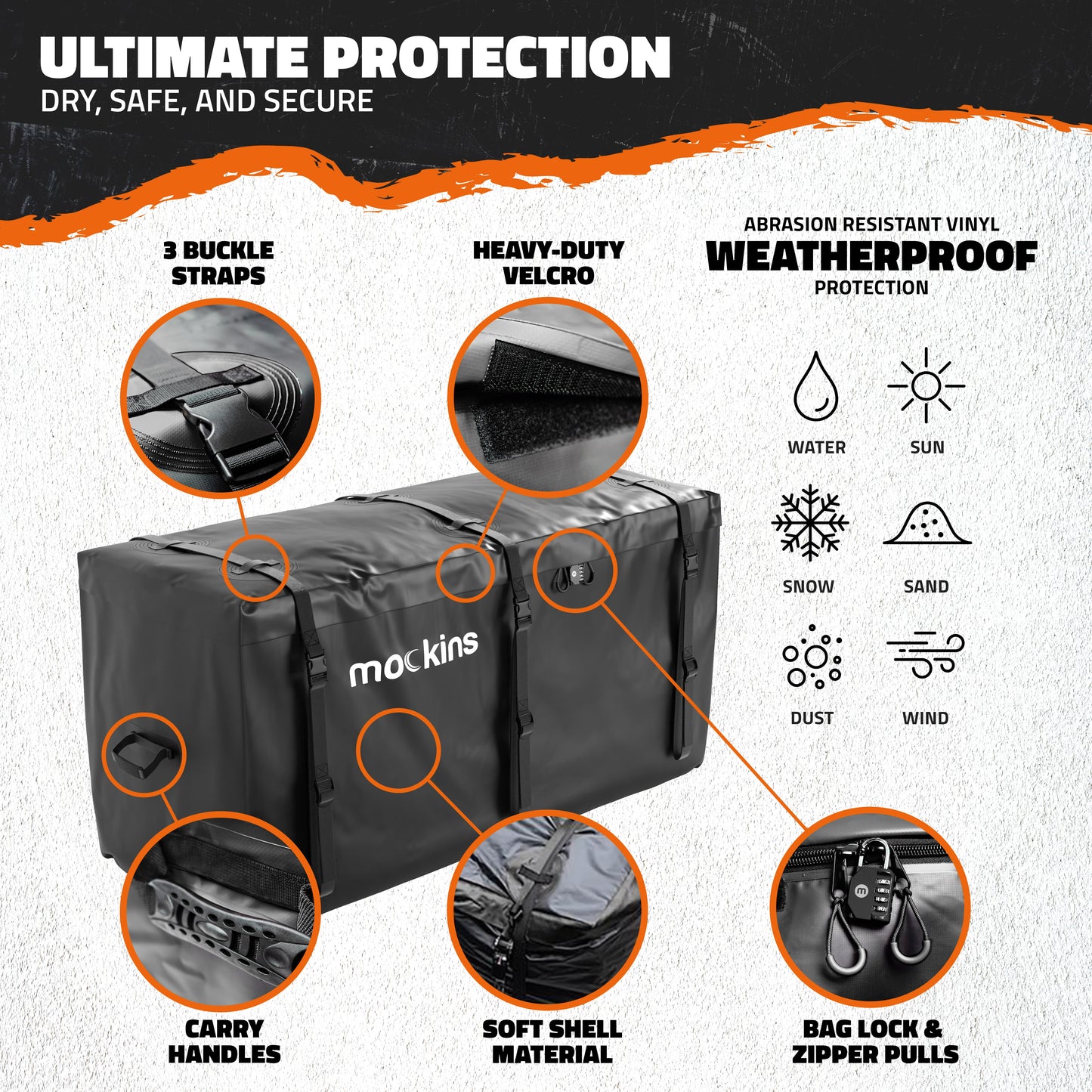 25 Cu Ft Cargo Bag 60"x24"x31"