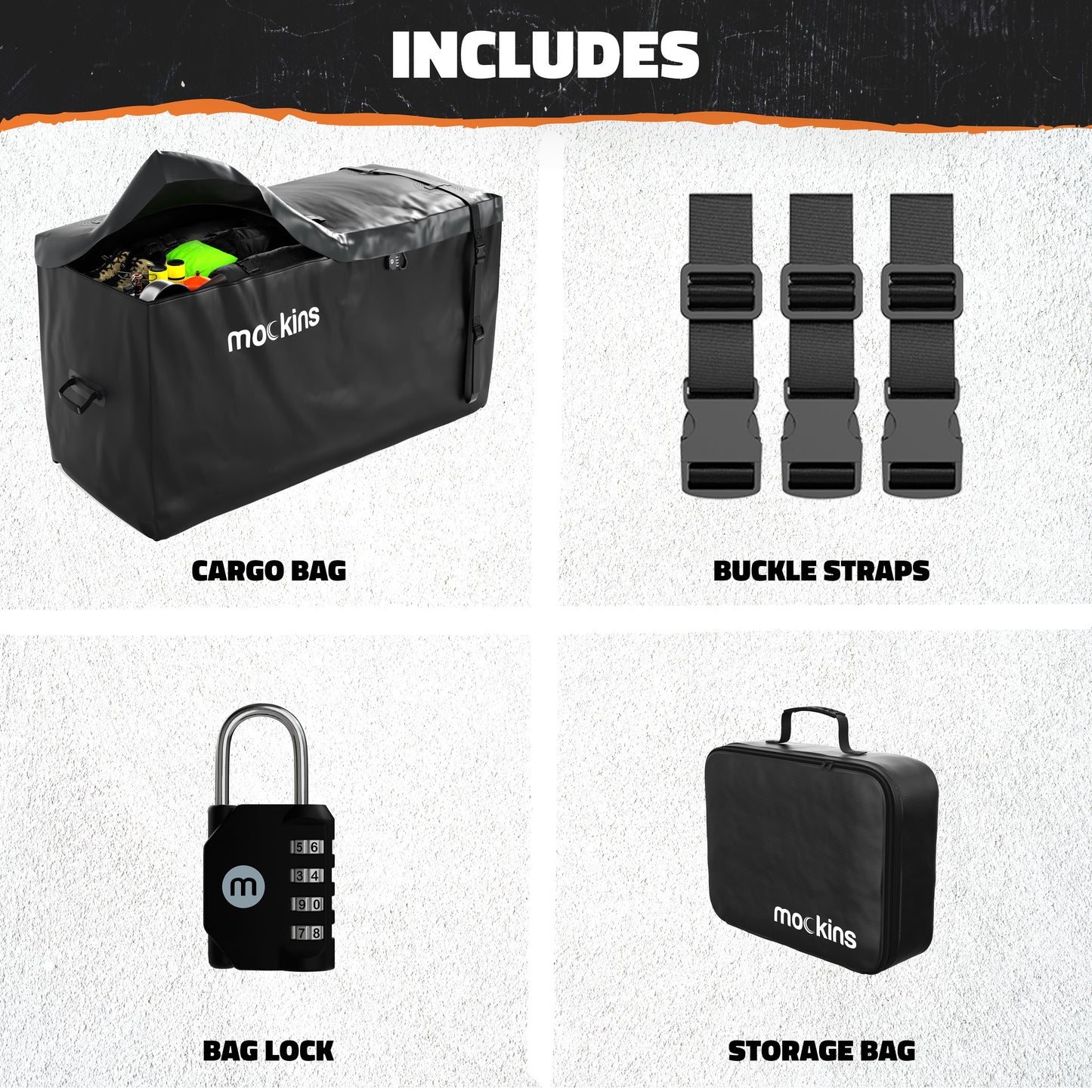 25 Cu Ft Cargo Bag 60"x24"x31"