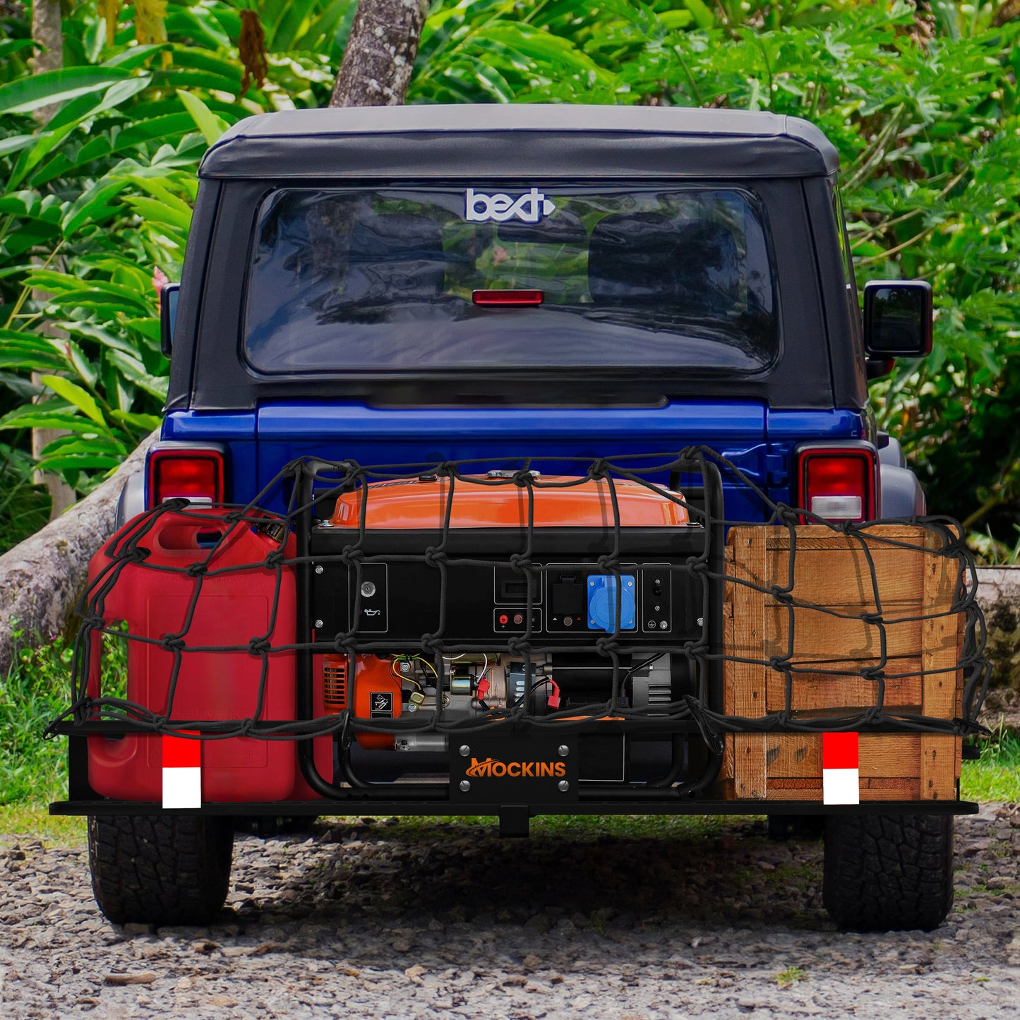 Heavy-Duty Cargo Bungee Nets