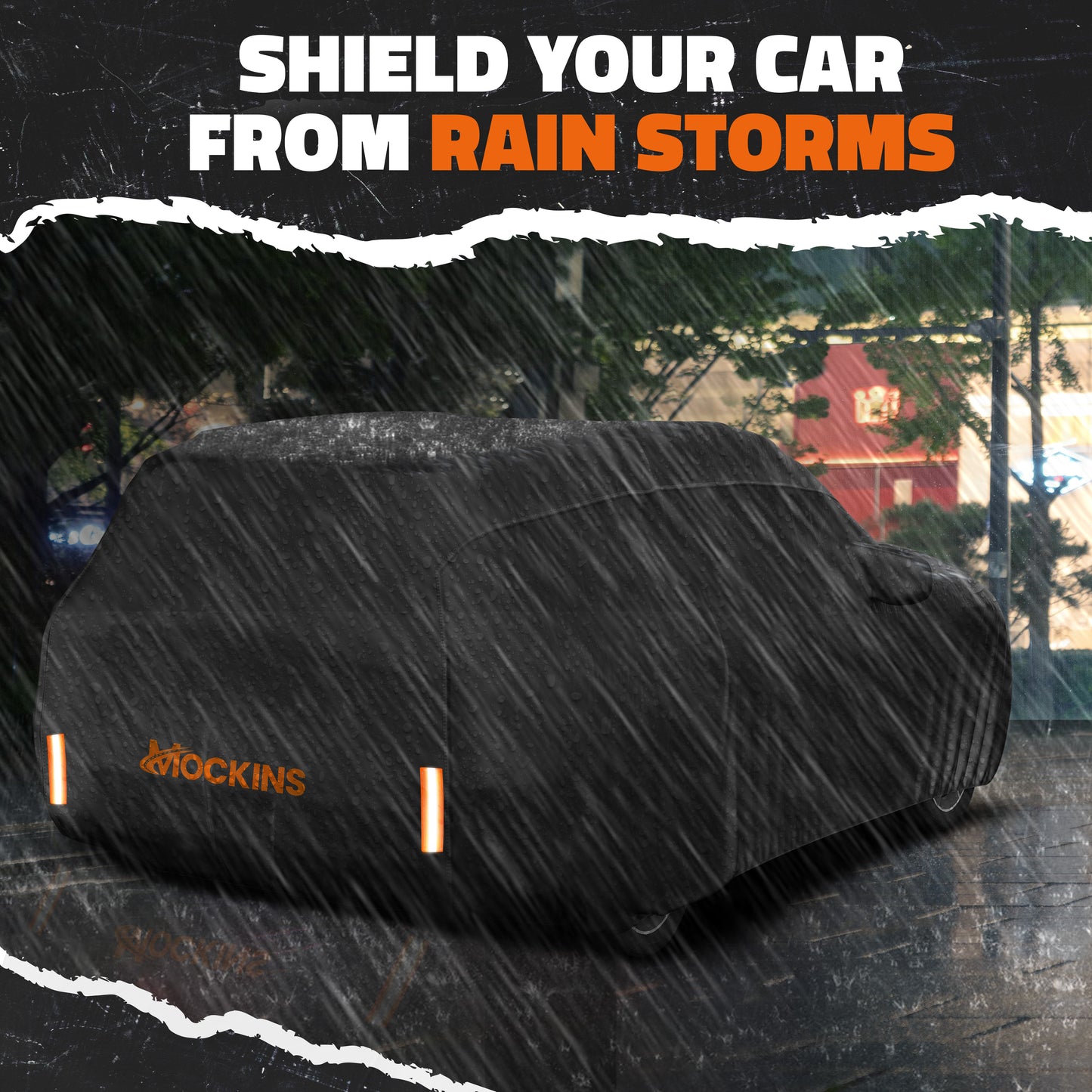 Heavy Duty Waterproof Car & SUV Covers - Cotton Lined