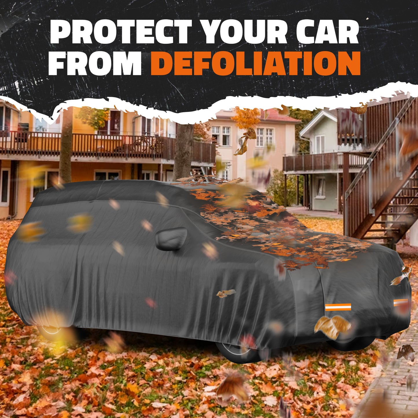 Heavy Duty Waterproof Car & SUV Covers - Cotton Lined