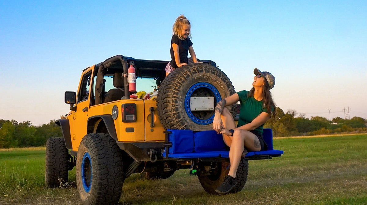 The Ultimate Gear Hauler & Campsite Command Center: 5 Ways to Use Your 2-in-1 Bench Carrier on Your Next Trip