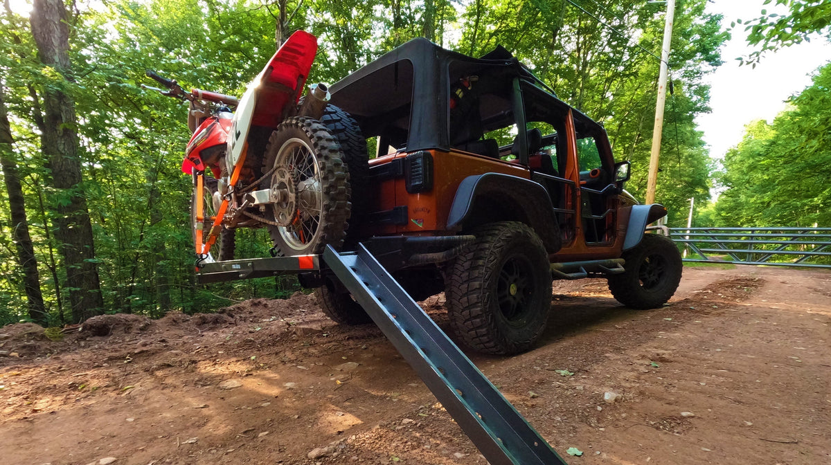 Can You Carry a Dirt Bike on a Jeep Without a Trailer? Here’s What to Know