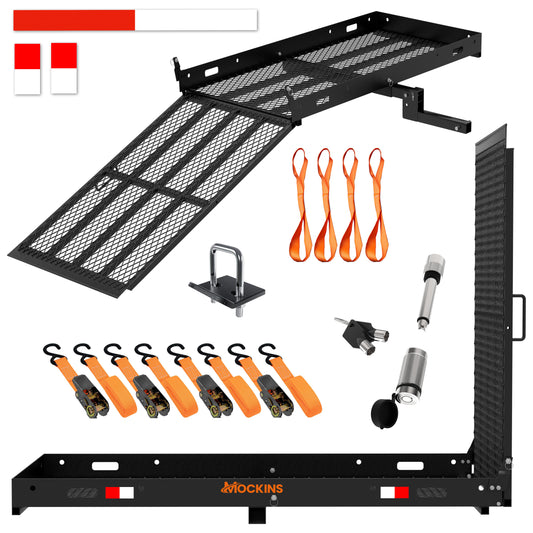 60"x30"x5" Wheelchair Hitch Carrier & Ramp