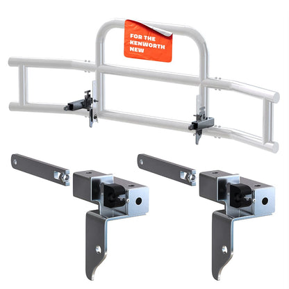 Front Bumper Guard Mounting Brackets for Kenworth New Models (Brackets ONLY)