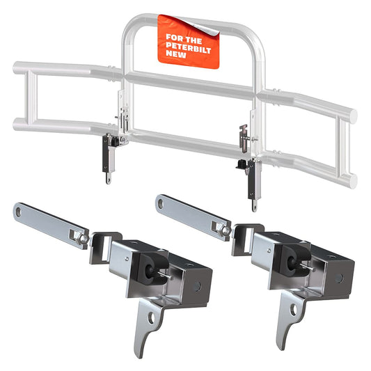 Front Bumper Guard Mounting Brackets for Peterbilt New Models (Brackets ONLY)