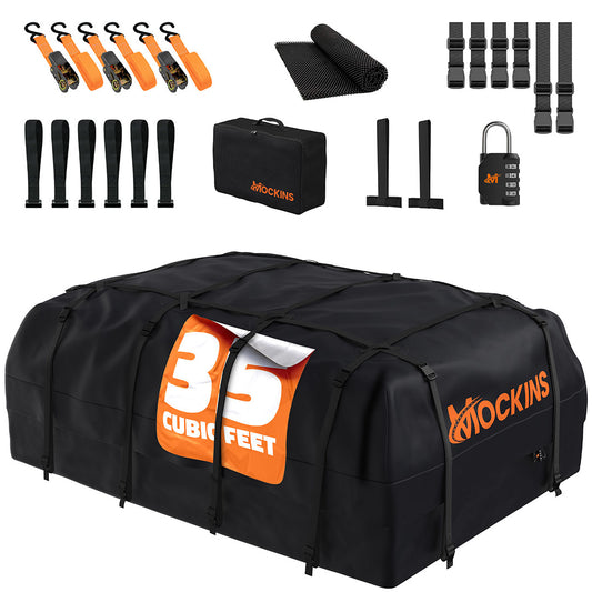 35 Cu Ft. Black Rooftop Bag 60"x42"x24"