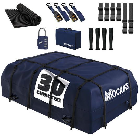 30 Cu Ft. Navy Blue Rooftop Bag 60"x43"x20"