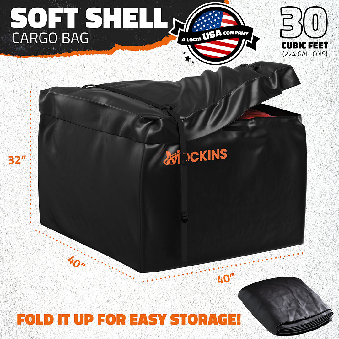 30 Cu Ft Square Cargo Bag 40"x40"x32"