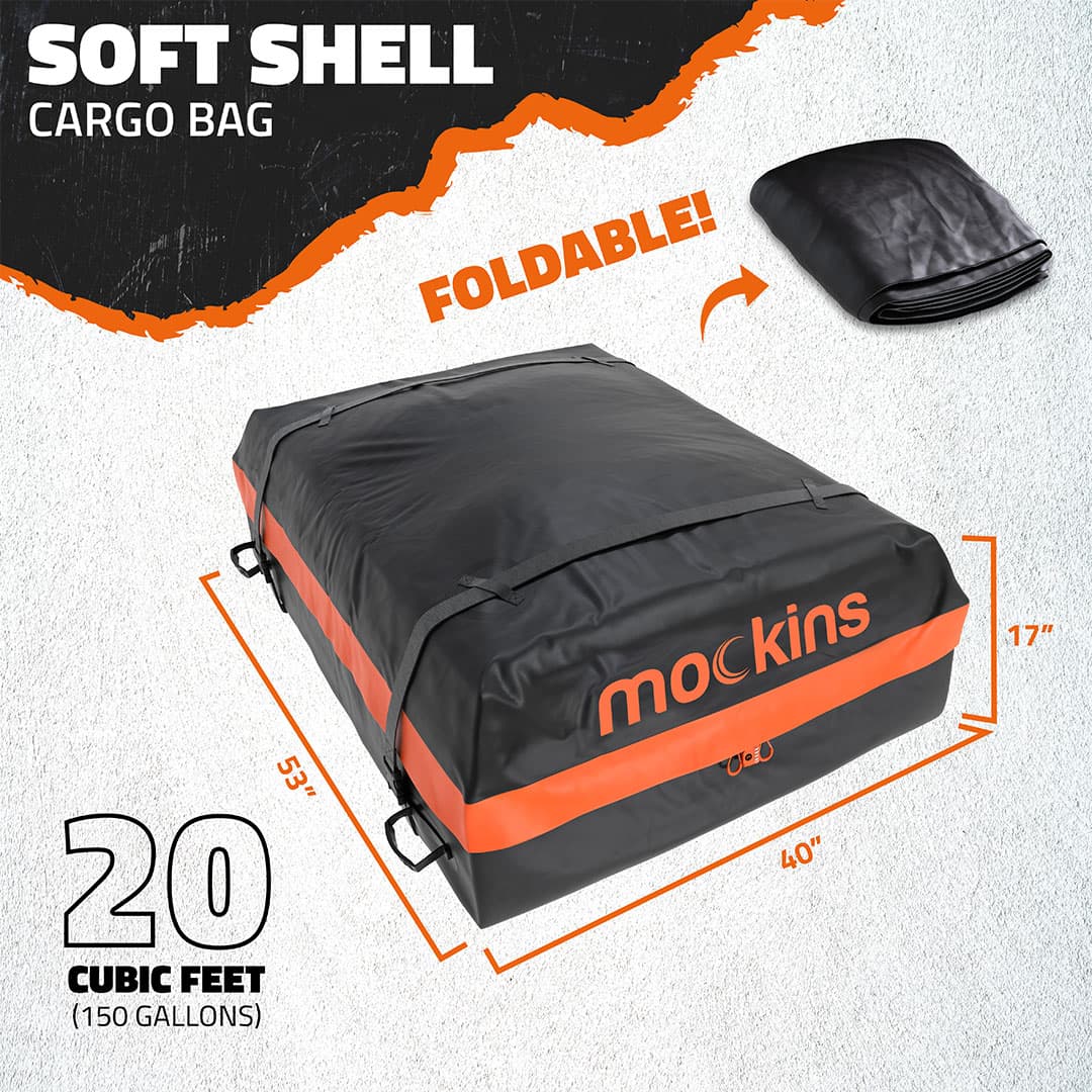 20 Cu Ft Rooftop Bag 53"x40"x17"