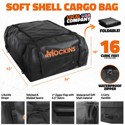 16 Cu Ft Rooftop Bag 45"x34"x18"