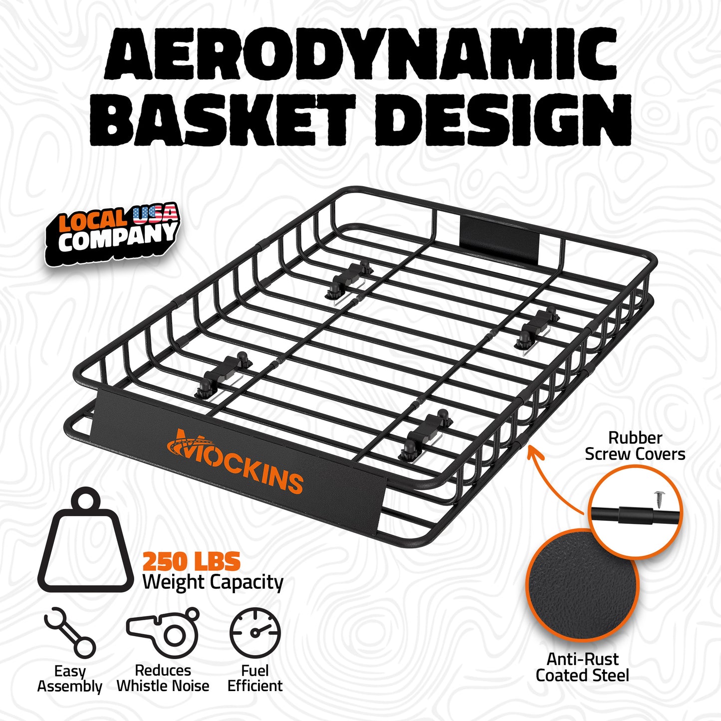 64"x39"x5" Extendable Rooftop Carrier