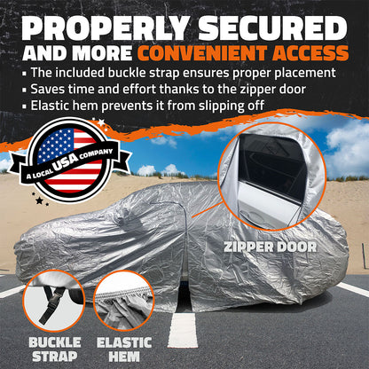 Waterproof Car Covers - Polyester