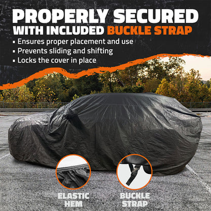 Heavy Duty Waterproof SUV Covers - Cotton Lined