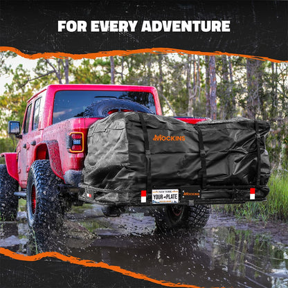 60"x36"x6" Hitch Carrier & 35 Cu Ft Cargo Bag