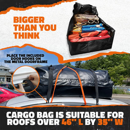 16 Cu Ft Rooftop Bag 45"x34"x18"