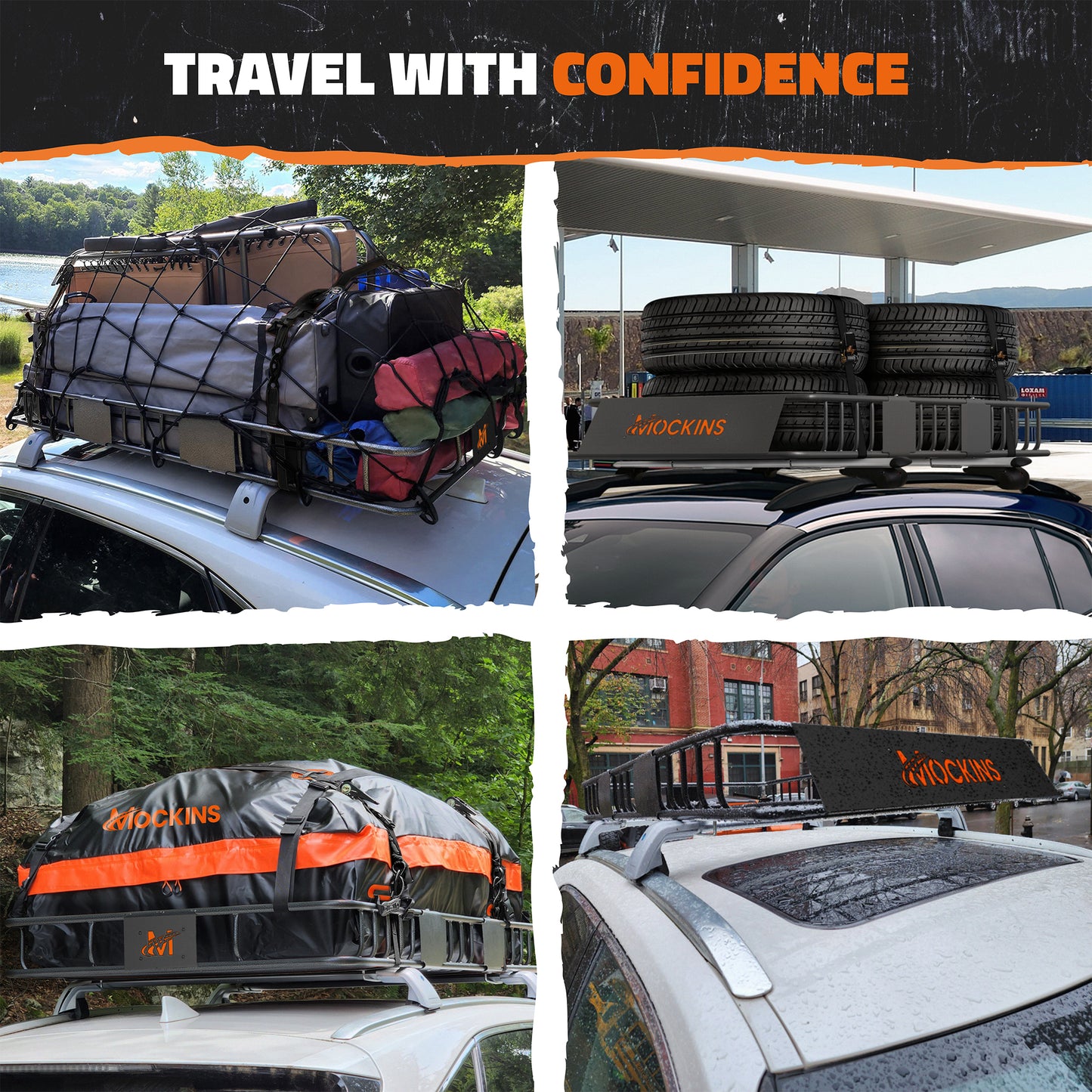 64"x39"x5" Extendable Rooftop Carrier