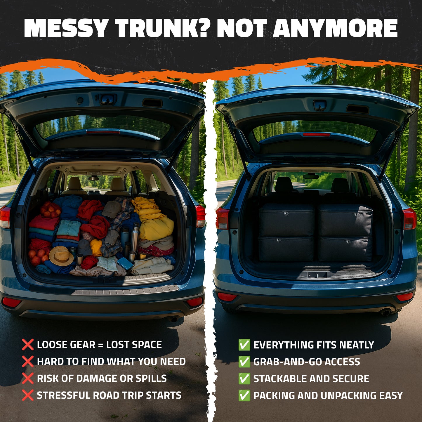 Cargo Bag Packing Cubes - Set of 4