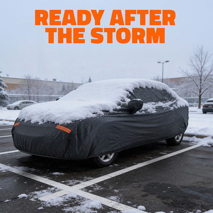 Heavy Duty Waterproof Sedan Covers - Cotton Lined