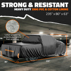 Heavy Duty Waterproof Truck Cover - Cotton Lined