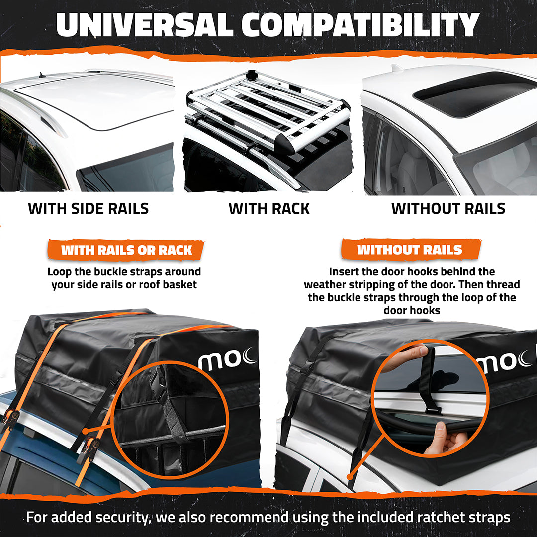 16 Cu Ft Rooftop Bag 45"x34"x18"