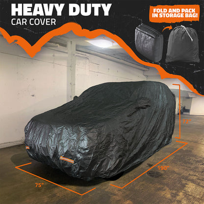 Heavy Duty Waterproof SUV Covers - Cotton Lined