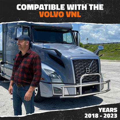 Front Bumper Guard Mounting Brackets for Volvo VNL 2018-2023  (Brackets ONLY)
