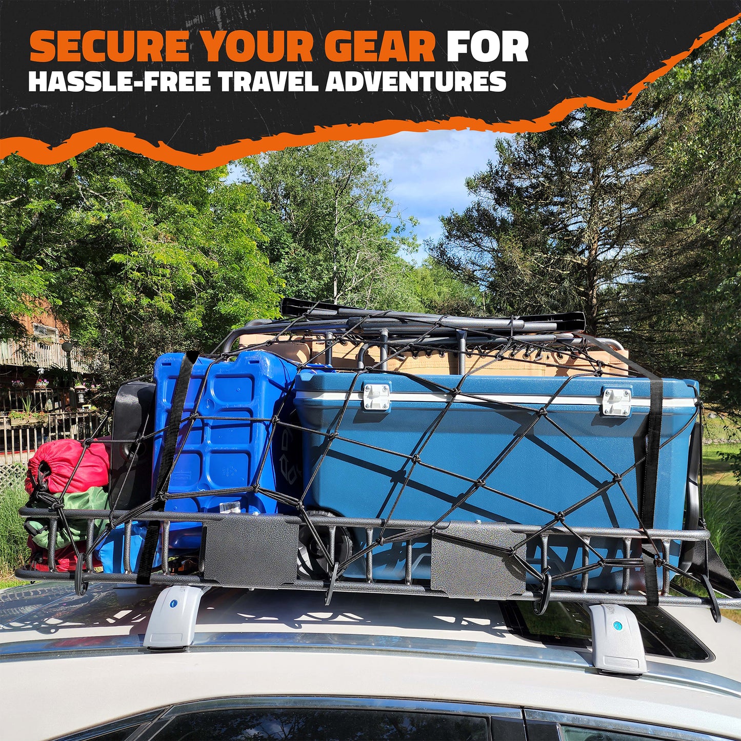 64"x39"x5" Extendable Rooftop Carrier