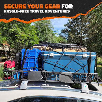 64"x39"x5" Extendable Rooftop Carrier