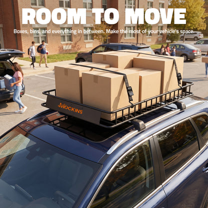 64"x39"x5" Extendable Rooftop Carrier