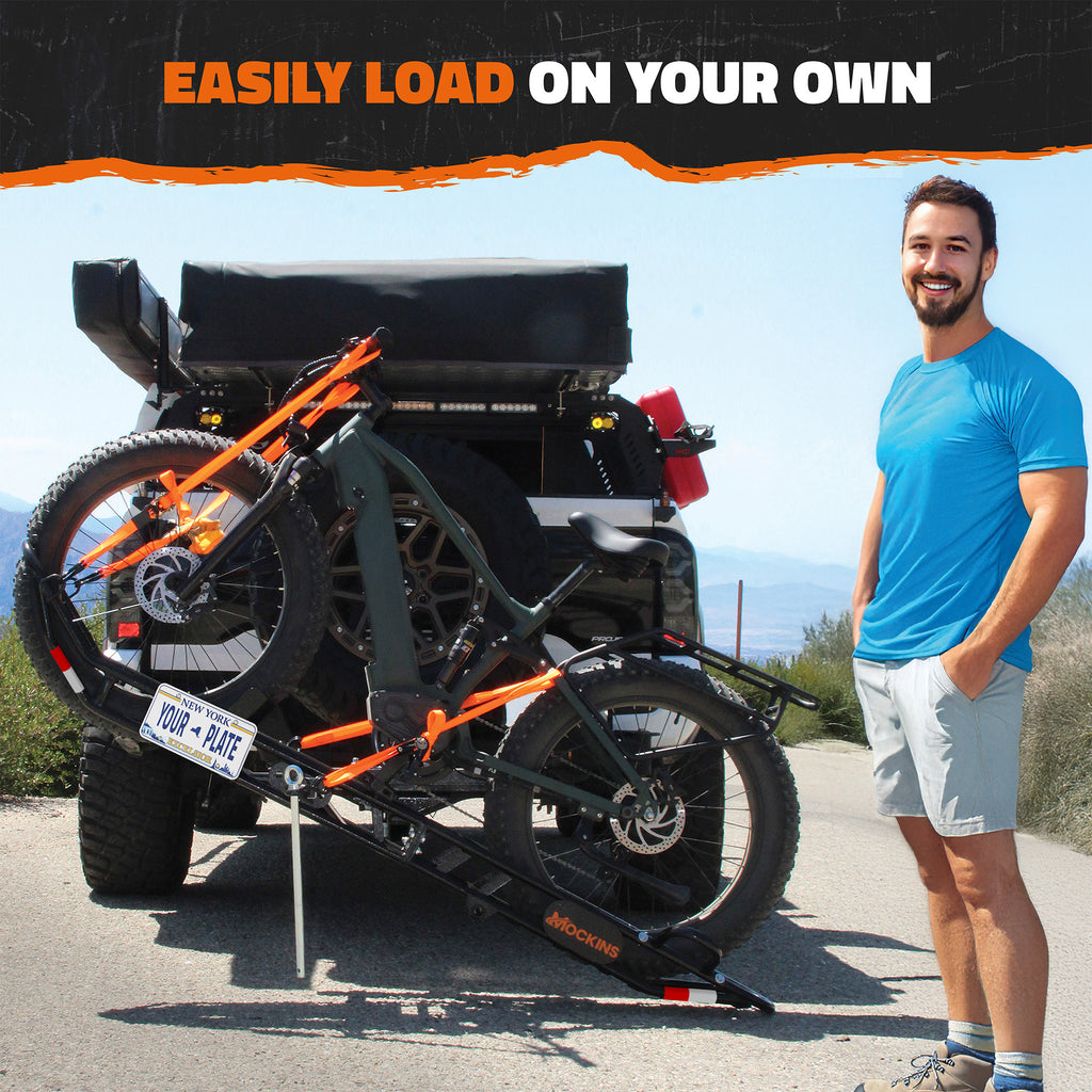 83" Dirt Bike Carrier & Tilting Loading Ramp
